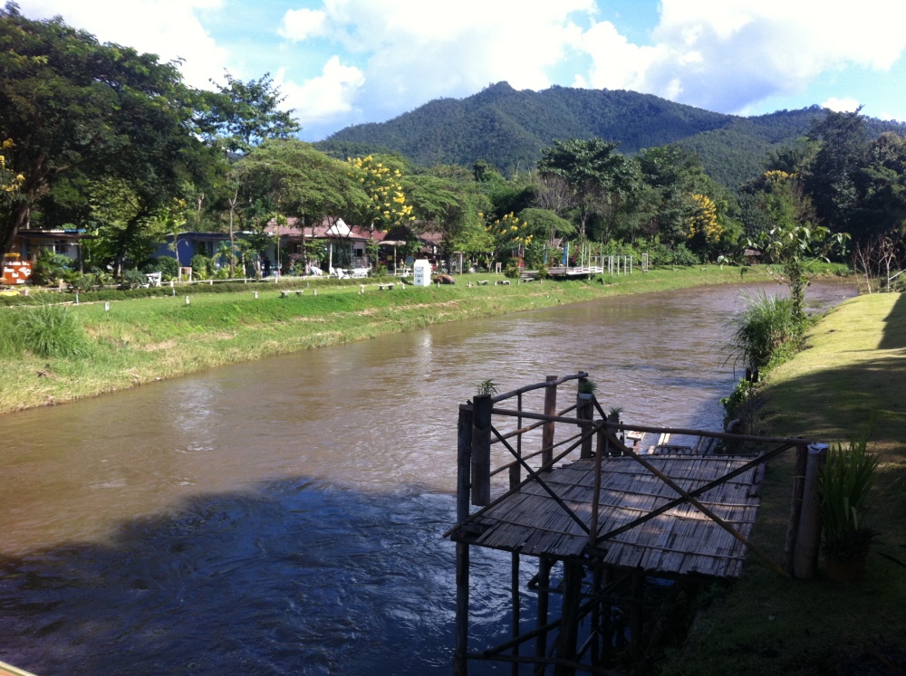 A river in Pai, Northern Thailand