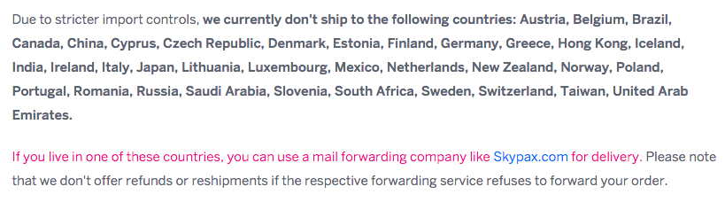 ModafinilCat Shipping Countries
