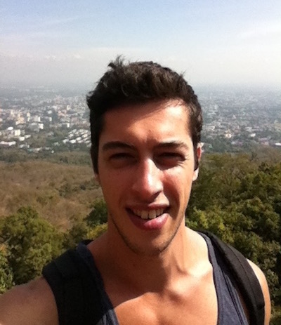Me at the top of a mountain in Thailand, where I lived for a while