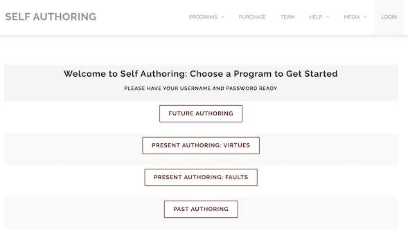 Self Authoring Suite web page