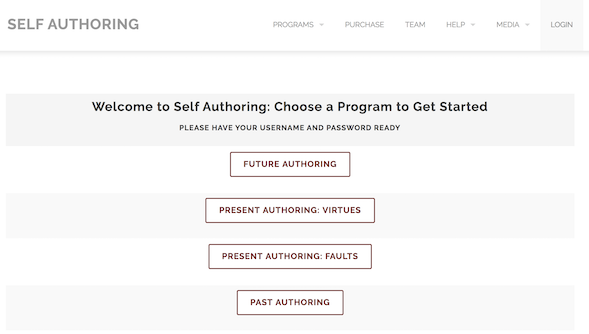 Authoring program. Self-Authoring. Future Authoring на русском.